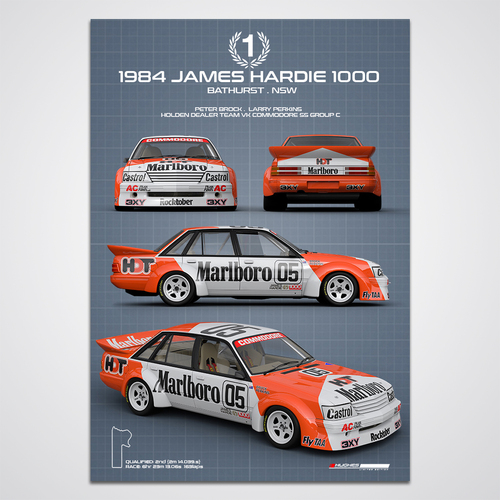 Peter Hughes Motorsport,1984 James Hardie 1000 Winner 