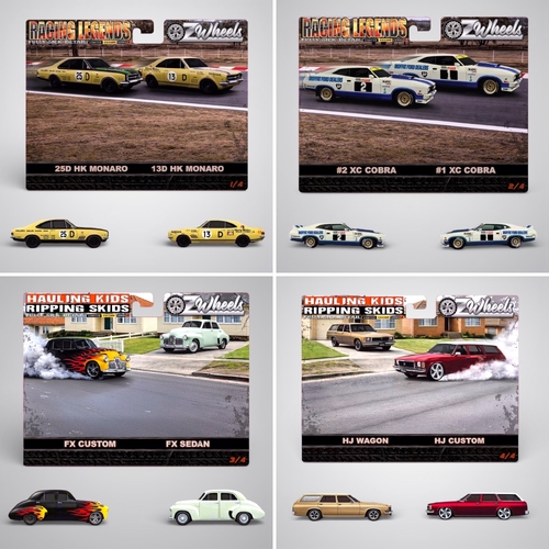 1:64 Scale (OZWheels Sealed Unopened Packaging) FSD 2 New Release 8 x Twin Packs Full Box