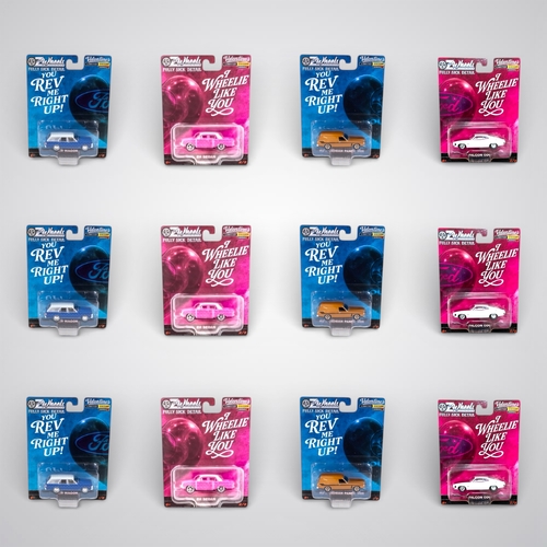 1:64 Scale (OZWheels Sealed Unopened Packaging) New Release FSD Valentines Day Series x 12 Singles