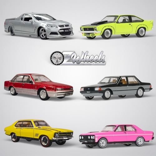 1:64 Scale (OZWheels Sealed Unopened Packaging) FSD Series 1 New Release x 12 Singles