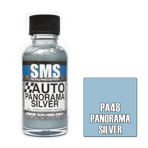 Auto Colour PANORAMA SILVER 30ml by SMS Paints