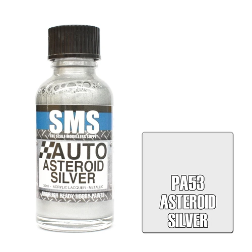 Auto Colour ASTEROID SILVER 30ml by SMS Paints