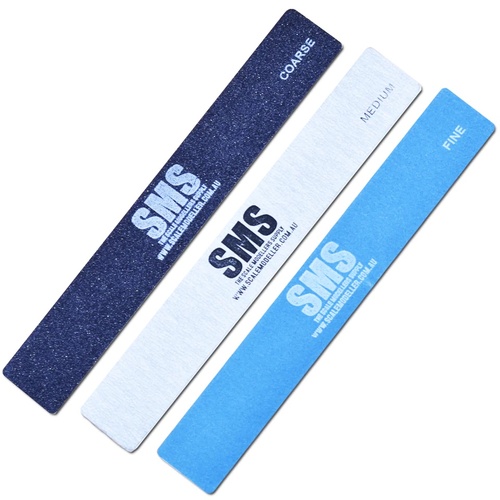 SMS Paints,Sanding Sticks 3pc (MIXED GRITS)