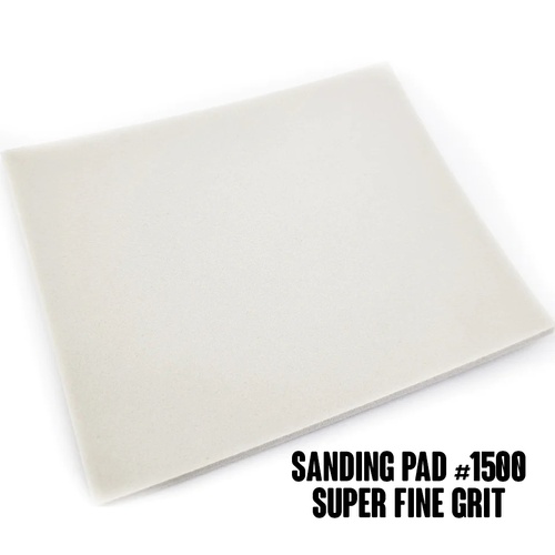 SMS Paints,Sanding Pad #1500 SUPER FINE GRIT (1pc)
