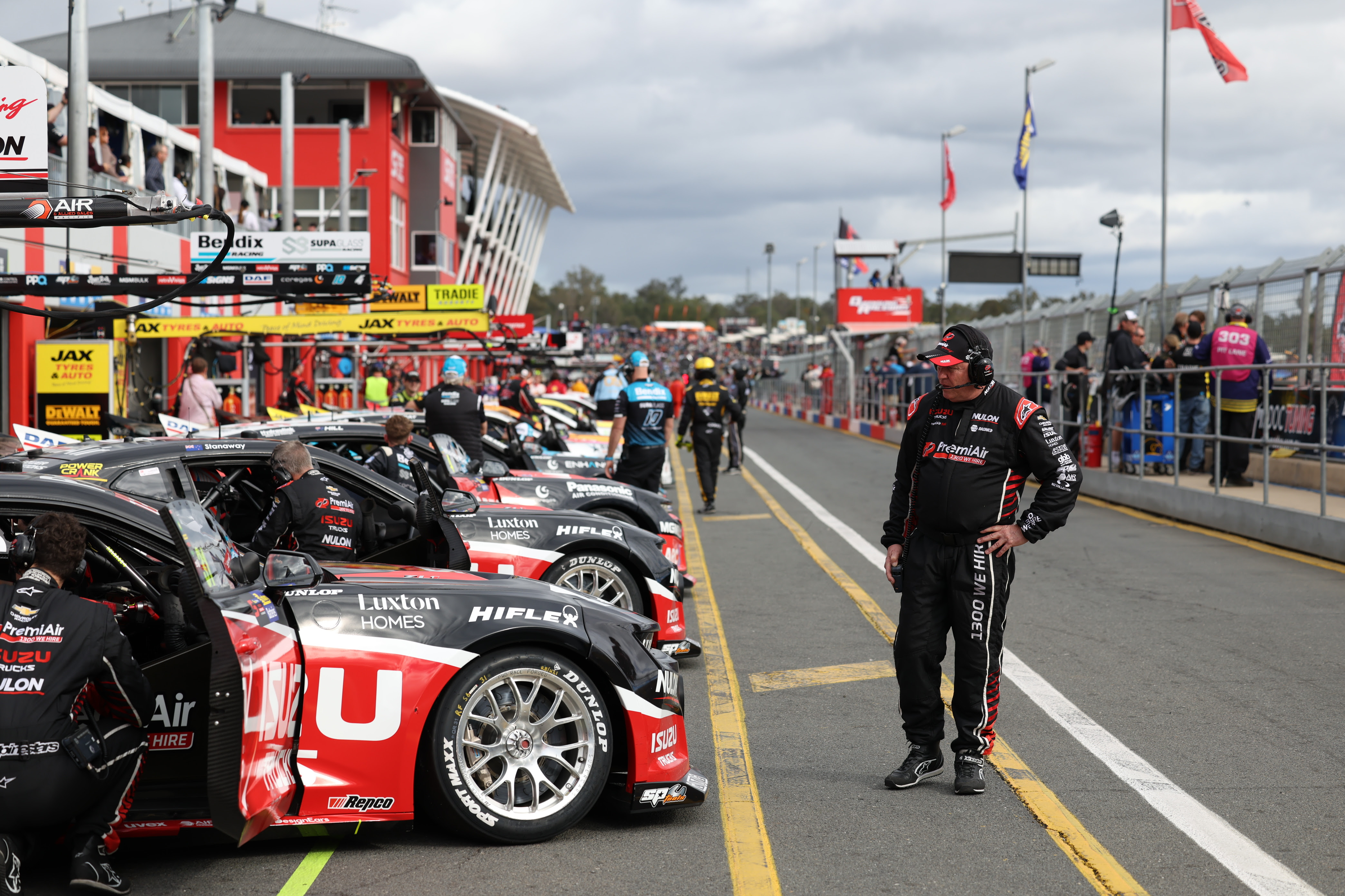 More than 50 drivers behind the wheel today at critical test day at Ipswich