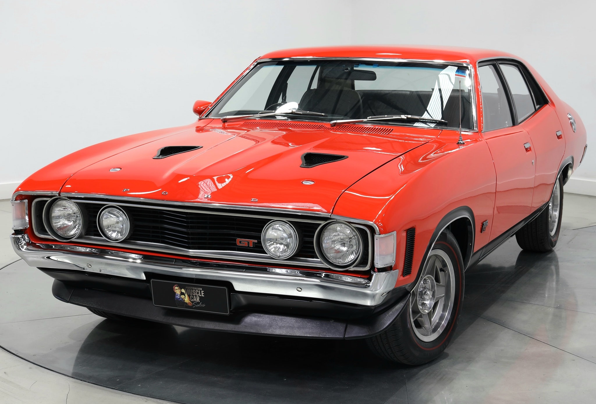 Red Pepper 1973 Ford Falcon XA GT listed for sale with AMCS
