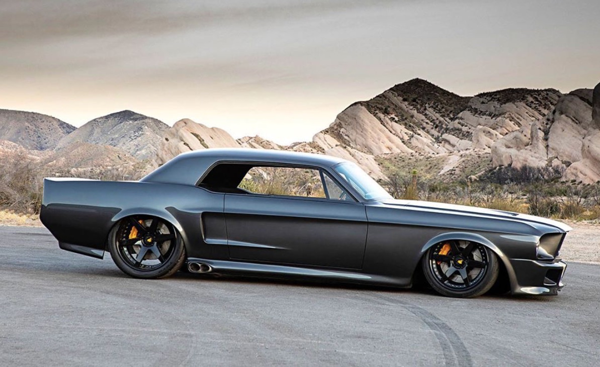 Corruptt ’68 Mustang With A Twin-Turbo Ferrari Engine