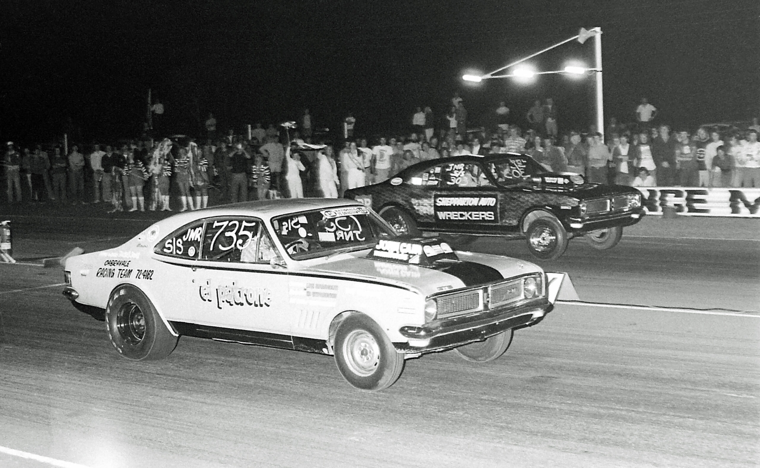“Big Ed” Stipanovich Sedan Drag Racing
