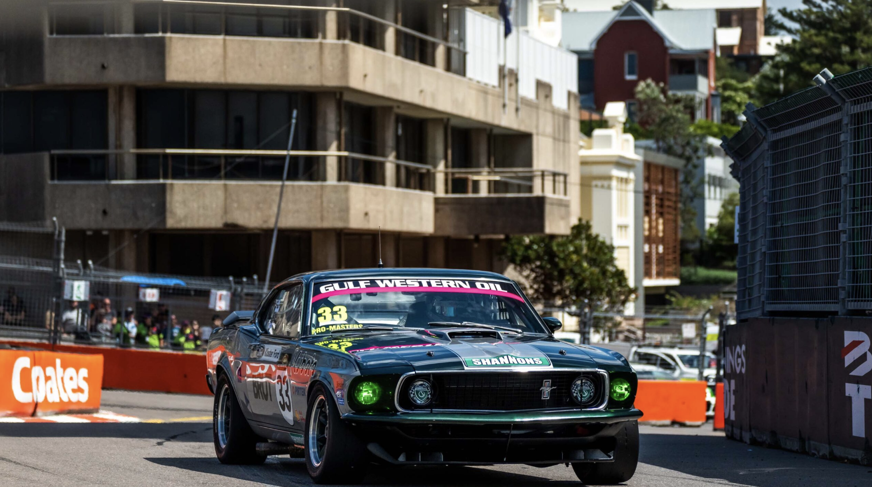 JOHNSON DOUBLE EDGES MUSTANG CLOSER TO TCM HISTORY