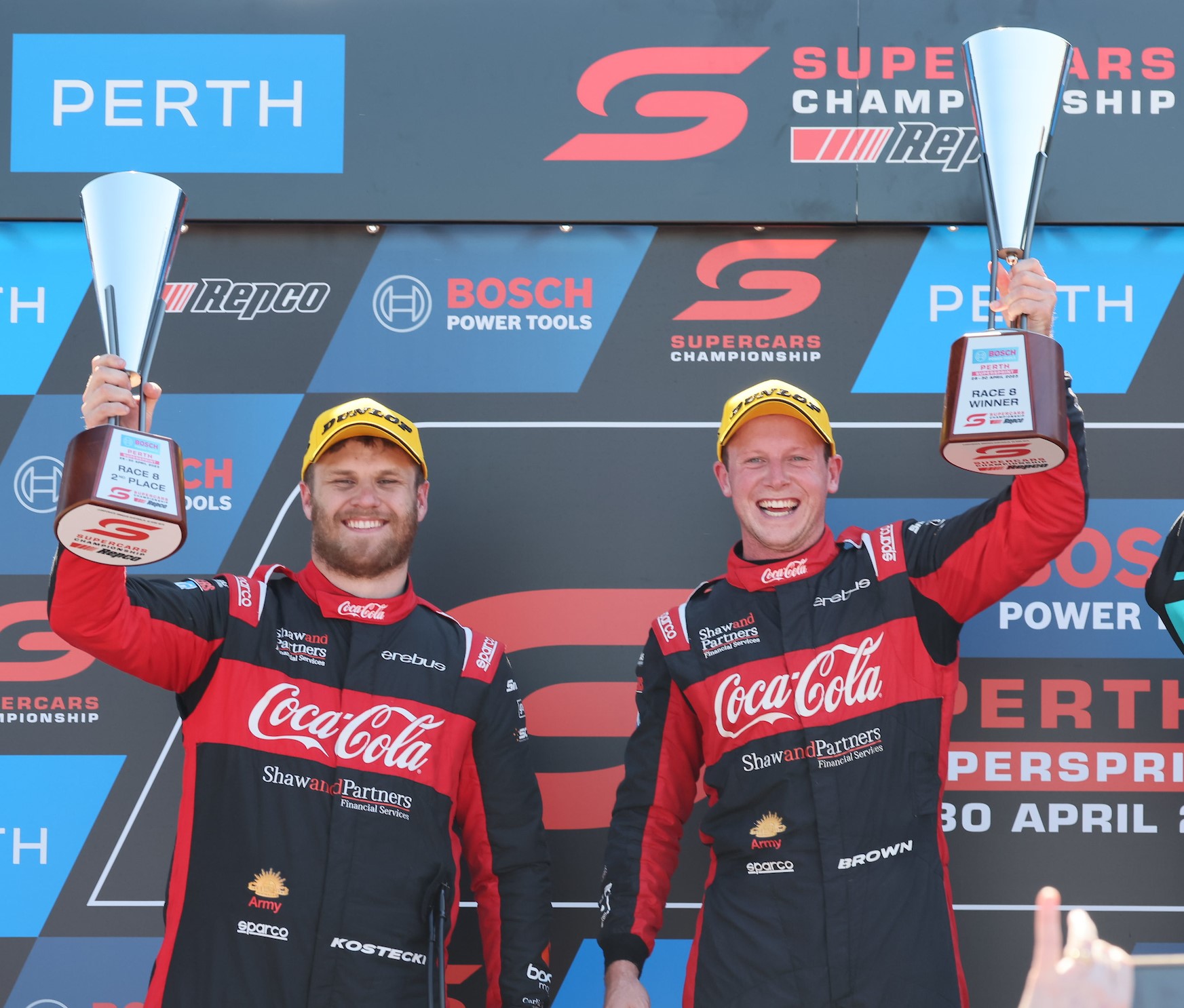 Historic Erebus 1-2 result as Will Brown wins in Perth