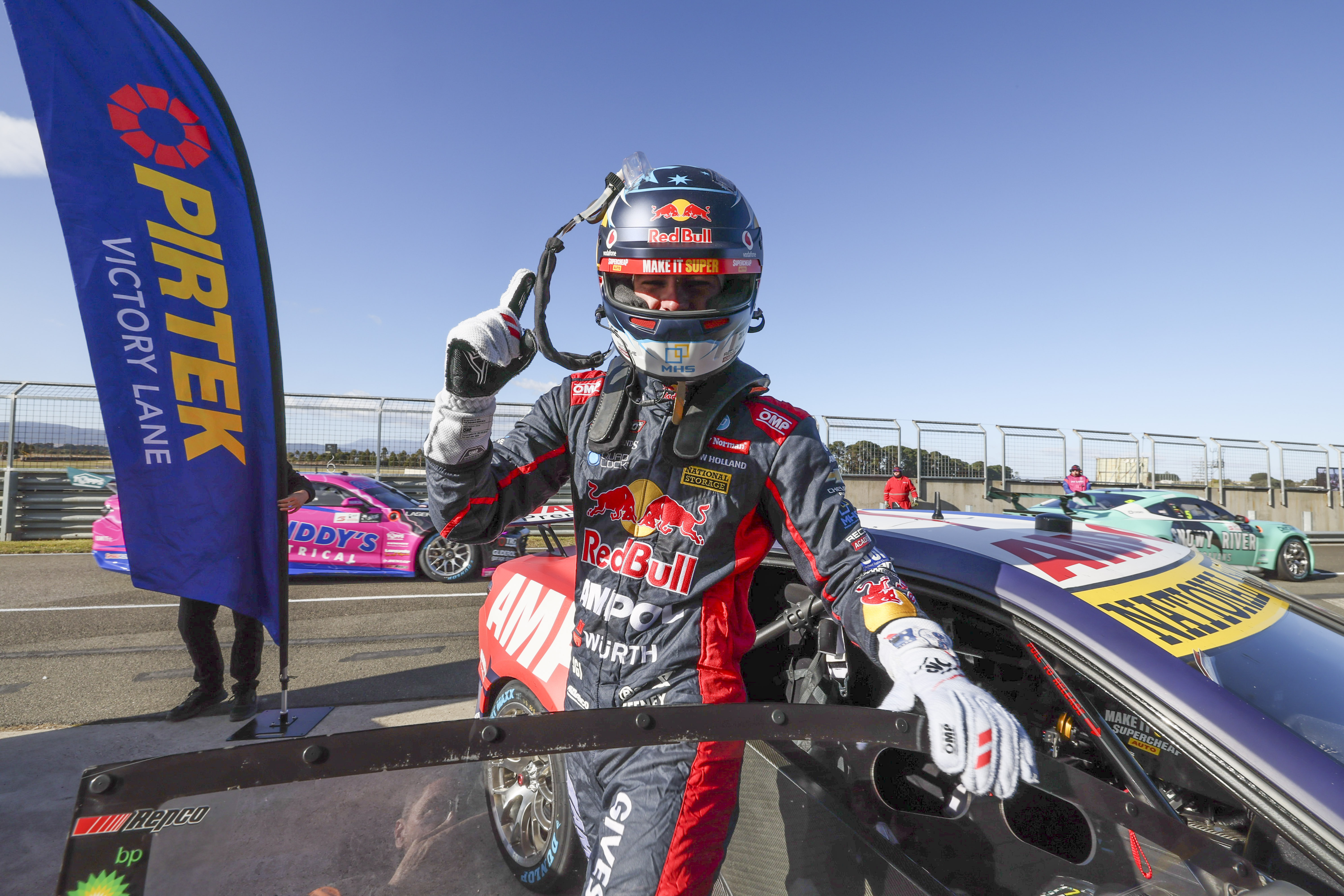 "Mr. Sunday" Feeney claims Race 11 win as van Gisbergen crashes out