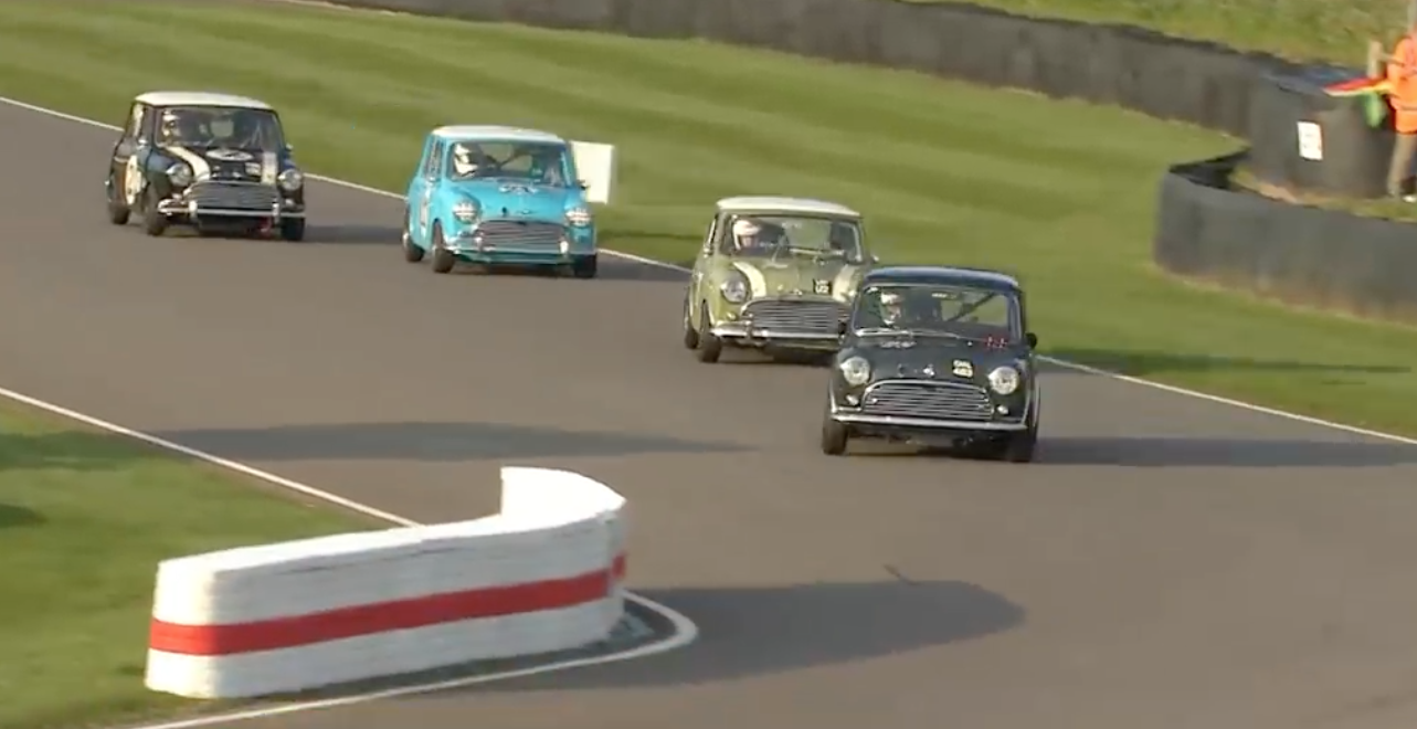 Mini goes chrome to chrome at Goodwood